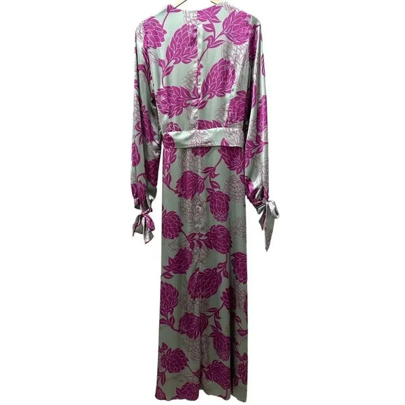 New PatBO Celia Maxi Wrap Dress - Picture 9 of 16